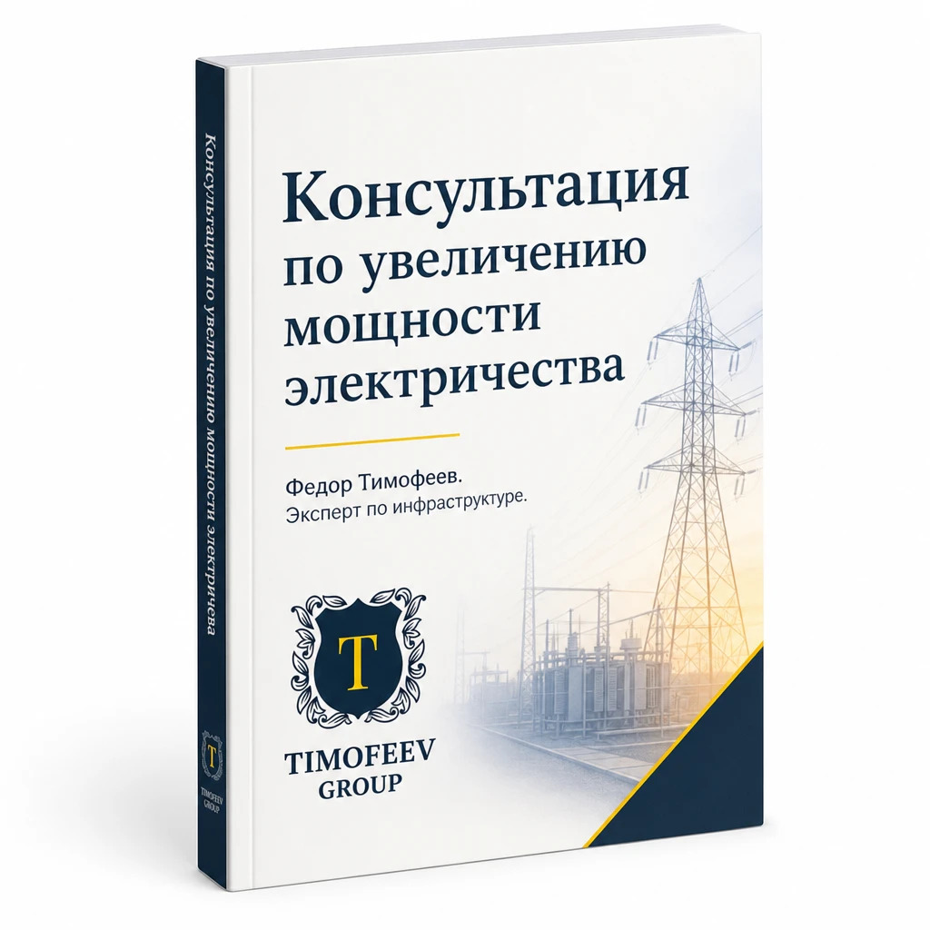 Консультация по УВЕЛИЧЕНИЮ МОЩНОСТИ электричества (по телефону)